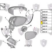 Lente do Retrovisor - Lado Direito/ Com Base