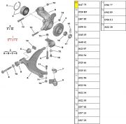 Manga do Eixo Dianteiro - Lado Direito/ Medida 82mm