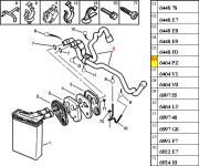 6464PZ-Mangueira do Ar Quente