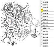 Mangueira do Respiro do Oleo / Bocal 14mm