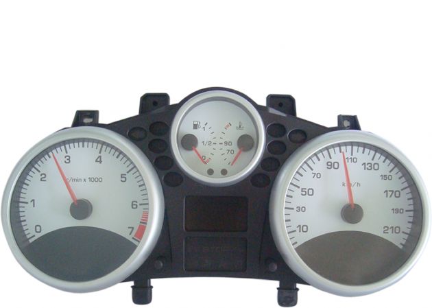 Painel de Instrumento - Visor Branco