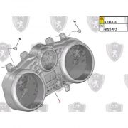 Painel de Instrumento - Visor Branco