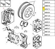 1613704080-Pastilha de Freio Dianteiro - Sistema Teves