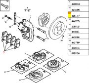 425147-Pastilha de Freio Dianteiro