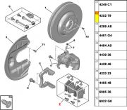 425467-Pastilha de Freio Traseiro