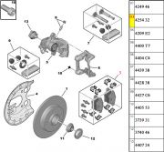 425440-Pastilha de Freio Traseiro
