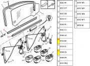 Pestana da Porta Interna/Externa - Lado Esquerdo