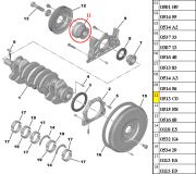 Polia Dentada do Virabrequim