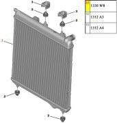 Radiador de Agua - Cambio Automatico