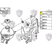 132372-Reservatorio de Agua do Radiador - Com Tampa