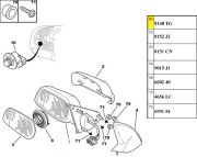 Retrovisor Eletrico - Lado Esquerdo