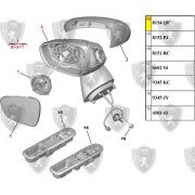 Retrovisor - Lado Esquerdo