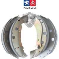 424155-Lona de Freio - Com Haste/ Sistema Bendix - Medida 228x6x42mm