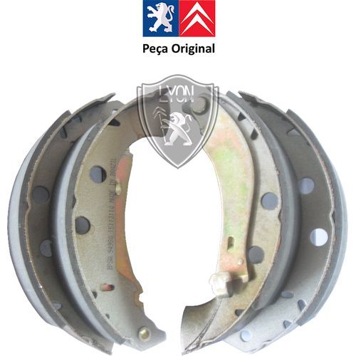 424155-Lona de Freio - Com Haste/ Sistema Bendix - Medida 228x6x42mm