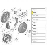 424750-Tambor de Freio/ Medida 228,50x230