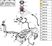 Tampa da Bomba de Combustivel