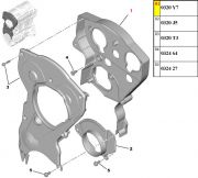 Tampa Traseira da Correia Dentada