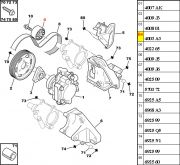 4003A3-Tensor da Correia do Alternador / Medida 8x57x21