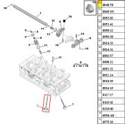 0948F0-Valvula de Admissao - (Medida 45. 112,76 x 36,73 x 6,98)