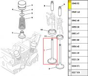 094899-Valvula de Admissao - (Medida 45. 106,20x33,30x5,97)